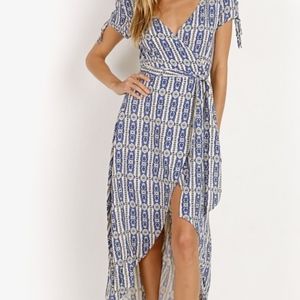 Cleobella wrap maxi dress NWT -almudena